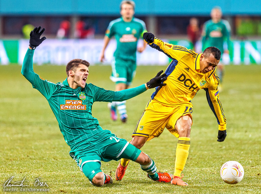 UEFA Europa League, SK Rapid Wien - Metalist Charkiw 1:0, 2012