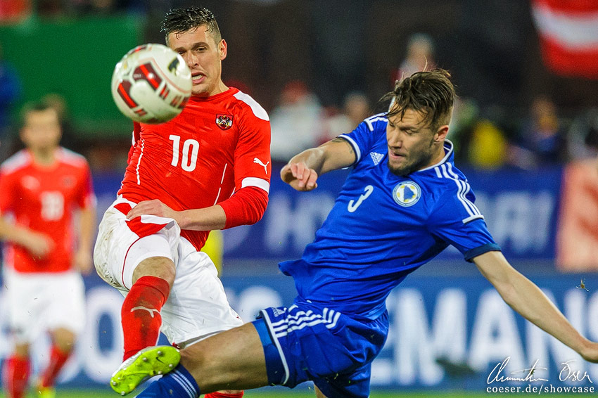 Freundschaftsspiel Österreich - Bosnien-Herzegowina 1:1, 2015