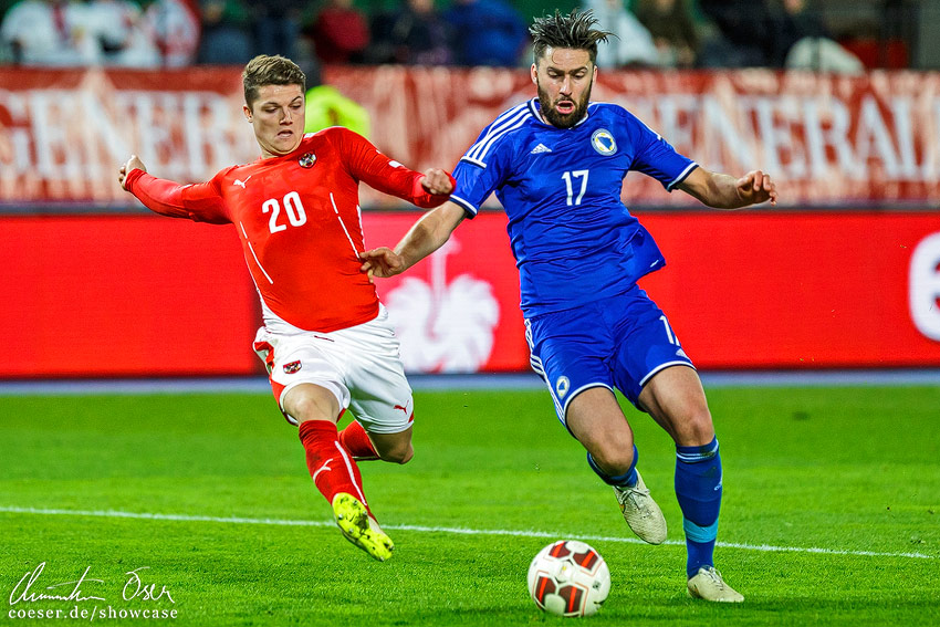 Freundschaftsspiel Österreich - Bosnien-Herzegowina 1:1, 2015