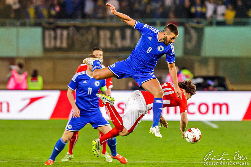 Freundschaftsspiel Österreich - Bosnien-Herzegowina 1:1, 2015