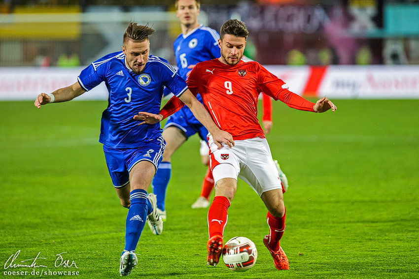 Freundschaftsspiel Österreich - Bosnien-Herzegowina 1:1, 2015