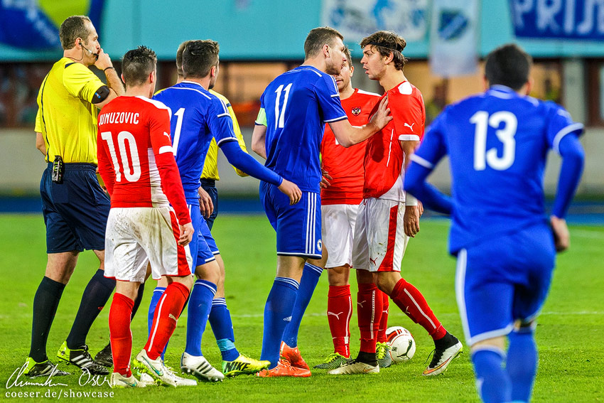 Freundschaftsspiel Österreich - Bosnien-Herzegowina 1:1, 2015