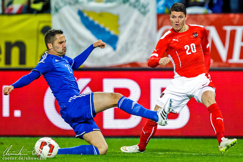 Freundschaftsspiel Österreich - Bosnien-Herzegowina 1:1, 2015
