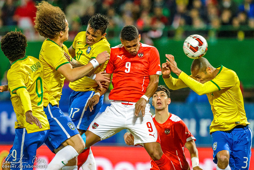 Gillette Brasil Global Tour, Freundschaftsspiel Österreich - Brasilien 1:2, 2014