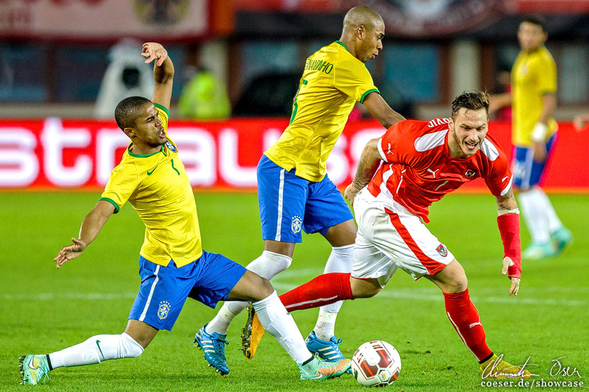 Gillette Brasil Global Tour, Freundschaftsspiel Österreich - Brasilien 1:2, 2014