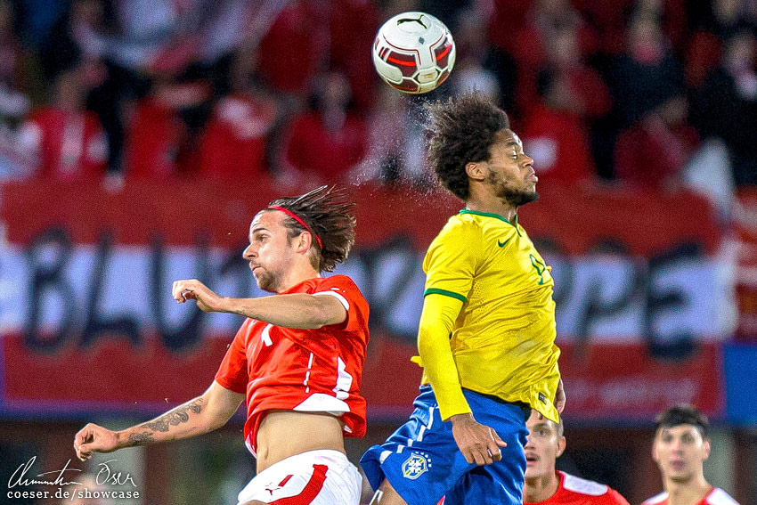 Gillette Brasil Global Tour, Freundschaftsspiel Österreich - Brasilien 1:2, 2014
