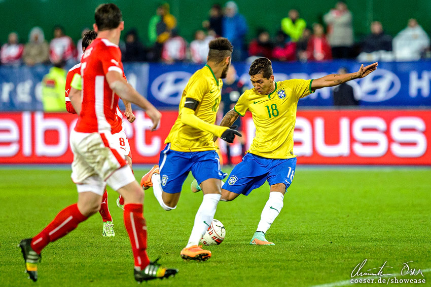 Gillette Brasil Global Tour, Freundschaftsspiel Österreich - Brasilien 1:2, 2014