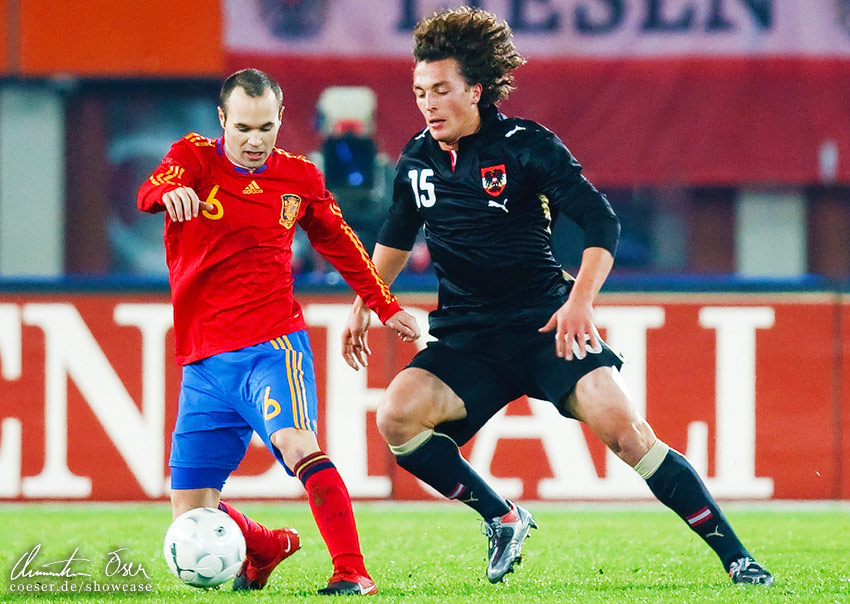 UEFA Freundschaftsspiel Österreich - Spanien 1:5, 2009