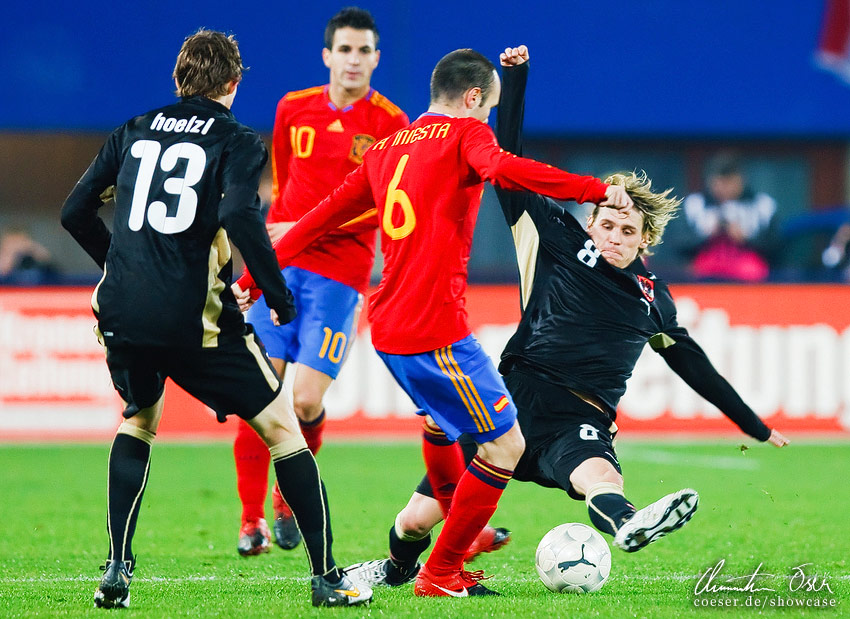UEFA Friendly match, Austria - Spain 1:5, 2011
