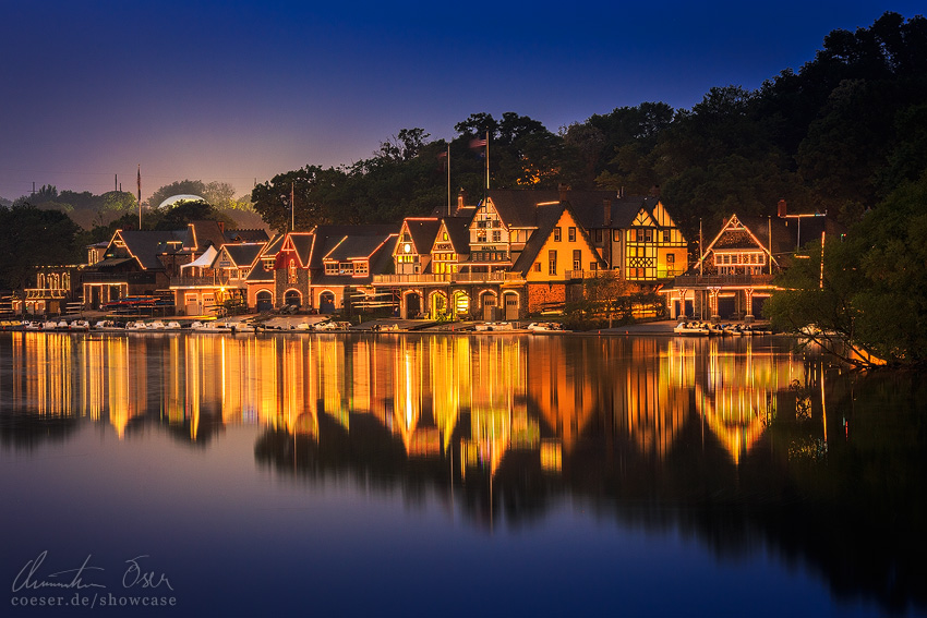 Boathouse Row · Philadelphia, USA