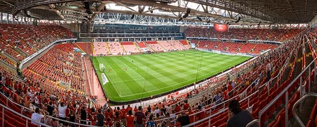 Panorama der Otkrytije Arena in Moskau, Russland